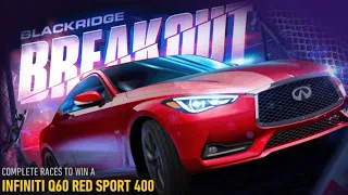 Infiniti Q60 Red Sport 400 DAY 1 NFS No Limits Blackridge Breakout Gameplay Walkthrough