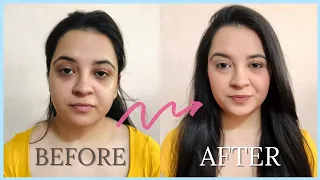 How To : Cover Under Eye Dark Circles with Minimum Products | Conceal Dark Circles in a Minute