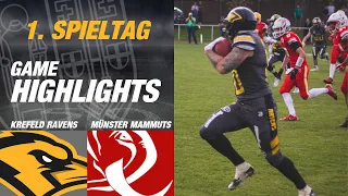 Highlights // Krefeld Ravens vs. Münster Mammuts