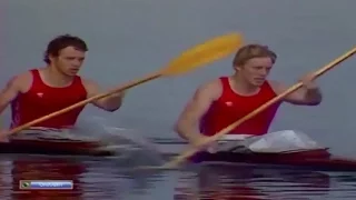 1980 Moscow Olympic Games, Canoeing Men's K-2 1000 m Final (16:9)