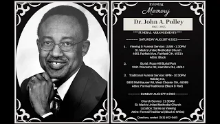 Funeral service for Dr. John A. Polley