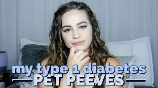 MY T1D PET PEEVES || Most Annoying Things About Having Type 1 Diabetes!