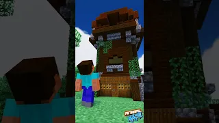 Minecraft Steve revenge on Villagers #Shorts