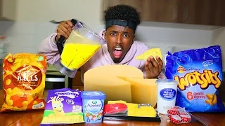 CHEESIEST DRINK IN THE WORLD CHALLENGE (EXTREMELY DANGEROUS)