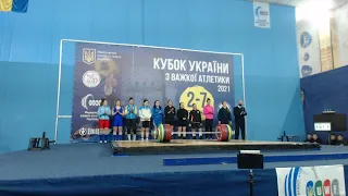 Кубок України з важкої атлетики - 04.03.2021