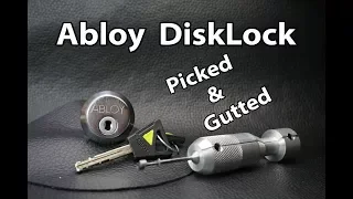 (8) Abloy DiskLock Picked and Gutted
