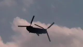 2015 - September. Duxford Battle of Britain airshow. Chinook display day 2.