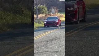 Procharged Mustang BIG RED BOV sounds absolutely insane ❤‍🔥🥶