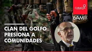 Mindefensa: “El Clan del Golfo ha presionado a comunidades” | Caracol Radio