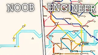 Overengineering the LONDON UNDERGROUND in Mini Metro!