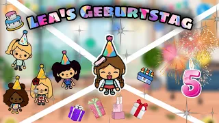 🎂 LEA FEIERT IHREN GEBURTSTAG - GEBURTSTAGSPARTY MIT FAMILIE UND FREUNDE | TOCA BOCA STORY DEUTSCH