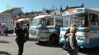 Vysoké Mýto / Centrum města zaplnily autobusy