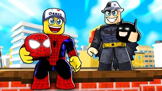 ROBLOX OBBY, ale jsme SUPERHRDINOVÉ... (Super Hero Obby)