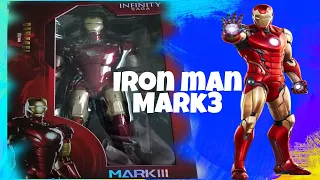 unboxing IRON MAN MARK3-THE INFINITY SAGA #ironman #marvel #toys  #shorts