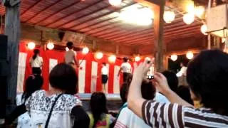 南さつま市　竹屋神社　夏祭り　宮原棒踊り　2014.07.20