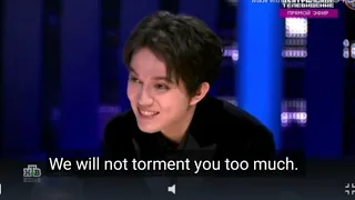 [Sub] Dimash interview at Central Television