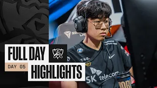 FULL DAY HIGHLIGHTS | Groups Day 5 | Worlds 2022
