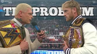 The Problem With Cody Rhodes VS Logan Paul