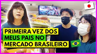 Meus pais no mercado brasileiro pela primeira vez