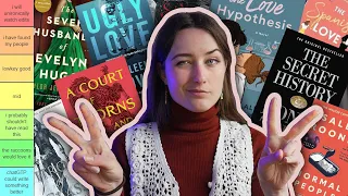 ranking every popular tiktok book i've ever read ✨