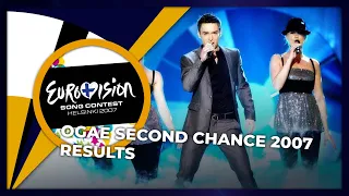 OGAE Second Chance 2007 | RESULTS