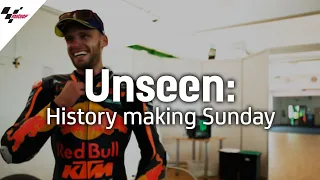 Unseen: Binder's history-making Sunday