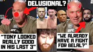 Dana White DELUSIONAL About Ferguson vs Pimblett? LEAKS Usman vs Muhammad? Yan vs Yadong?