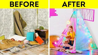 EXTREME ROOM MAKEOVER || Budget Hacks To Upgrade Your Bedroom