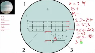 Прицел ПГО 7В для РПГ 7 часть 2 определяем дальность с учетом поправок