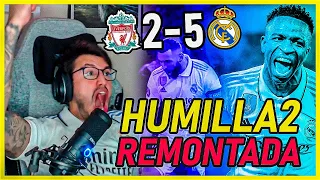 HUMILLACIÓN en Anfield | Real Madrid 5-2 Liverpool | UEFA Champions League