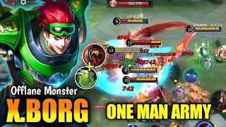 UNKILLABLE X.BORG BUILD + HYPER SUSTAIN ITEM IS UNDERRATED!! | MLBB