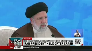 Iranian President Ebrahim Raisi's helicopter crashes in heavy fog while crossing mountainous terrain