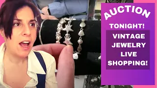 Vintage Jewelry Auction From Thrift And Estate Sale Videos!