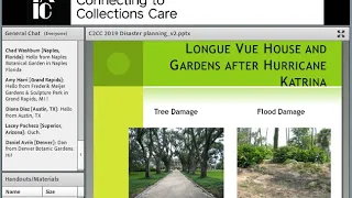 C2C Care: Planning for Natural Disaster Damage in Botanical Collections