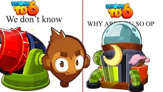 BTD6 TOWERS MEET ALL ? TOWERS 18