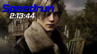 Resident Evil 4 Remake Speedrun in 2:13:44 | New Game Standard