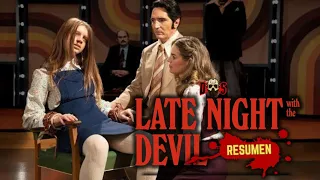 LA VEZ QUE EL DIABLO VISITÓ UN PROGRAMA DE T.V (Late Night With The Devil) Dos O Mas Resumenes