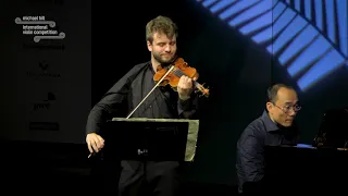 MHIVC 2019 Round 2: Matthias Well (Brahms: Sonata No 3 in D minor, Op 108)