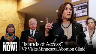 VP Kamala Harris Visits Minnesota Abortion Clinic in Historic First Amid Growing Restrictions