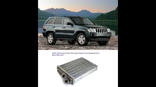 Jeep Grand Cherokee - Heater Core Replacement- Easy way-out!