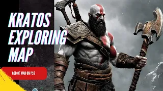 PS5: KRATOS FINDS TREASURES BY EXPLORING MAP | GOD OF WAR PS5