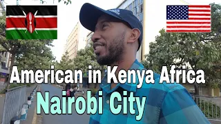 From USA 🇺🇲 to Nairobi Kenya 🇰🇪 He can't believe it is Africa