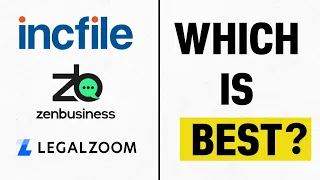 Incfile vs Zenbusiness vs Legalzoom: Which is Best? (2024)