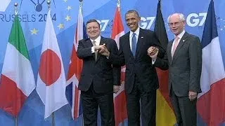 Мировые лидеры встречаются в формате G7 без Путина