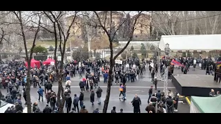 Митинг за отставку действующего премьер-министра Армении. 1 марта 2021 года / Октагон