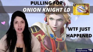(DFFOO GL) I ENDED UP MIXING??!? Onion Knight LD pulls....WTF JUST HAPPENED????