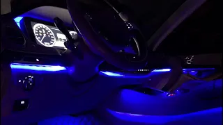 Ambient Light Mercedes-Benz на любой Мерседес  контурная подсветка с установкой в СПб