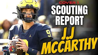JJ McCarthy (Michigan) QB Scouting Report - 2024 NFL DRAFT, BOOM or BUST QB!