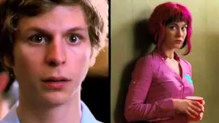 The Transmodality of the transitions in Scott Pilgrim v. the World