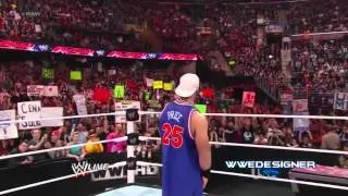 2012  WWE John Cena Returns As  Doctor Of Thuganomics    WWE RAW 03 12 12 HD